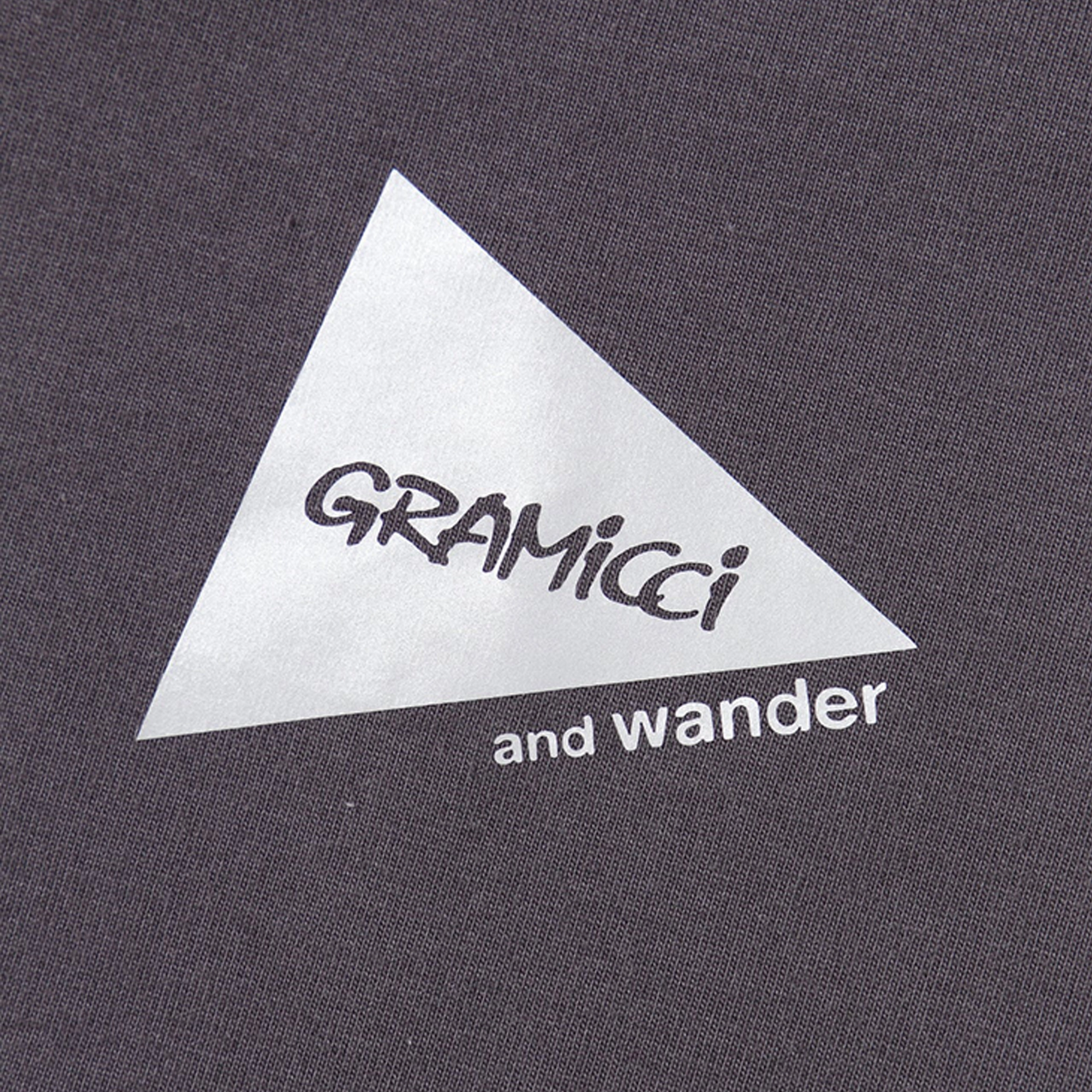 Gramicci x And Wander Tech Rugby Shirt Charcoal