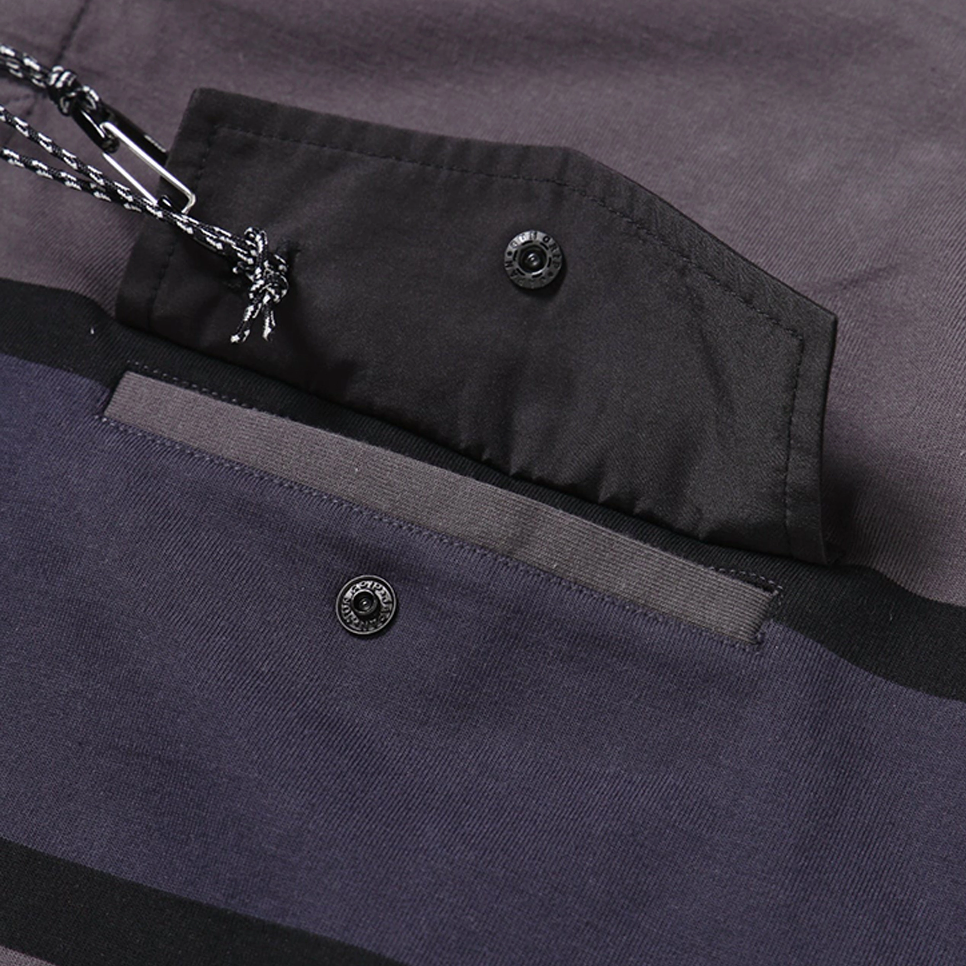 Gramicci x And Wander Tech Rugby Shirt Charcoal
