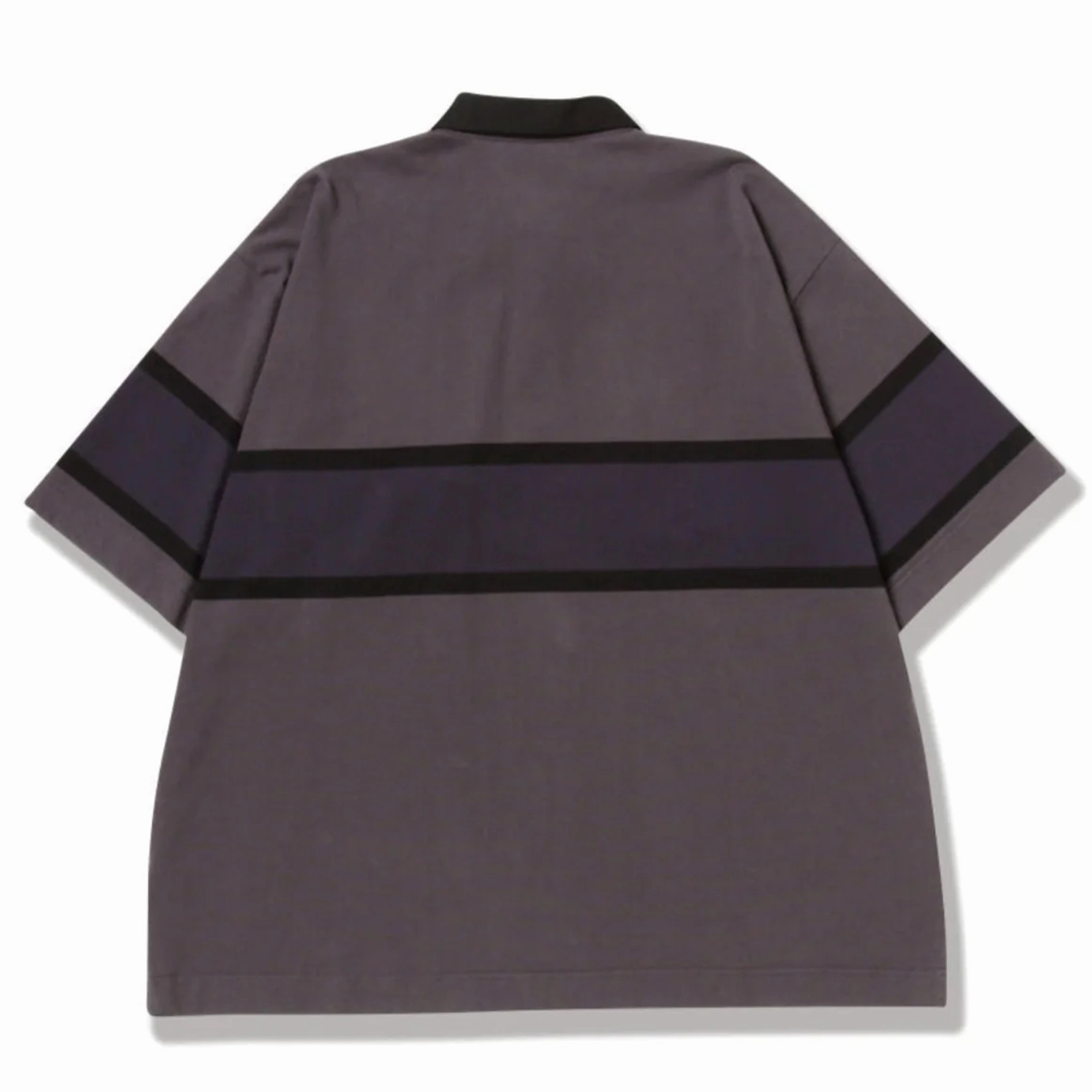 Gramicci x And Wander Tech Rugby Shirt Charcoal