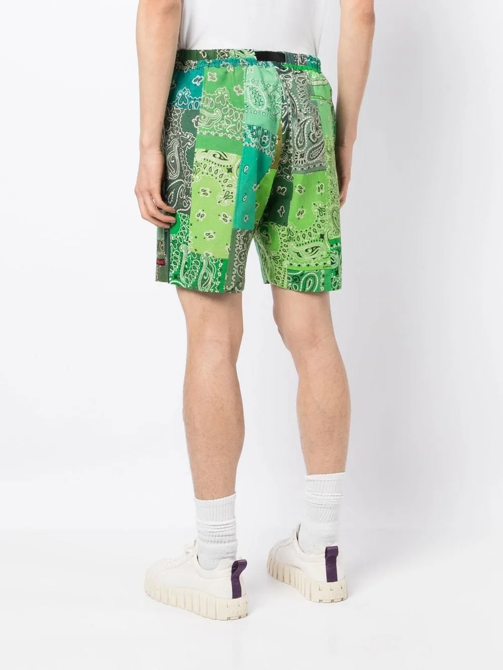 Graphic-Print Ec-St Shorts