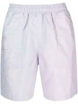 Graphic-Print Shorts cheap mens pants online