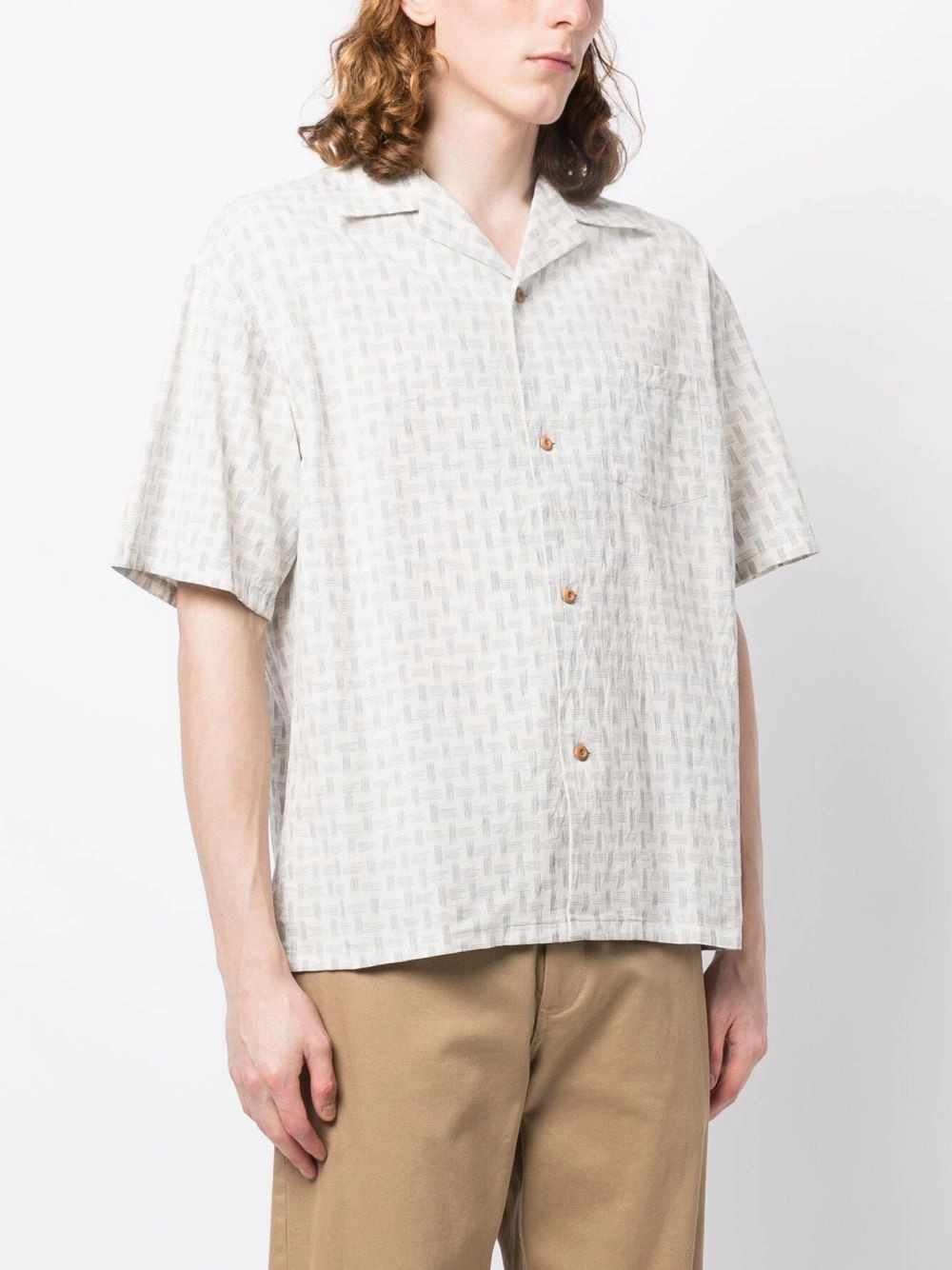Graphic-Print Short-Sleeve Shirt