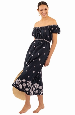 Gretchen Scott Big Love Maxi Dress - Navy cheap womens dresses