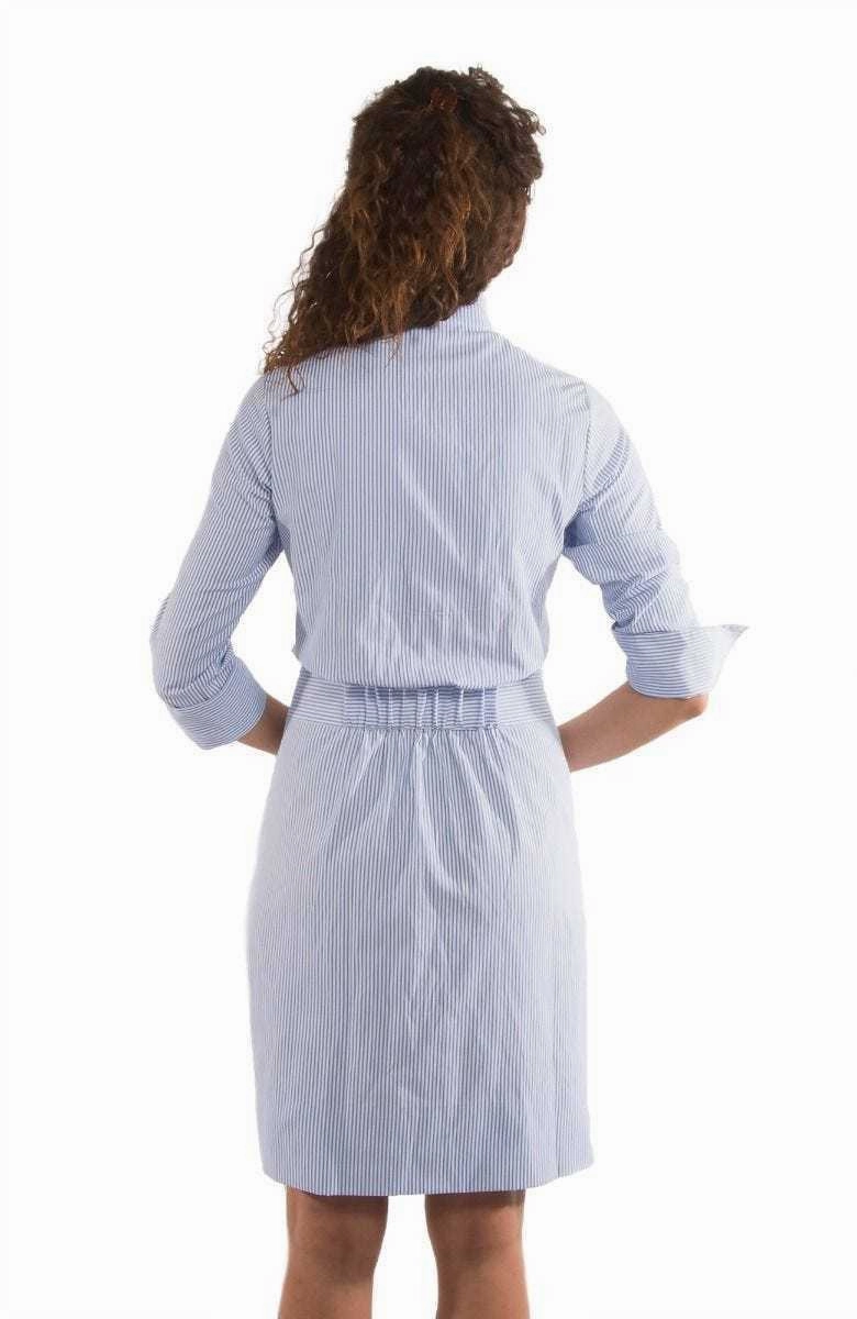 Gretchen Scott Breezy Blouson Dress - Blues