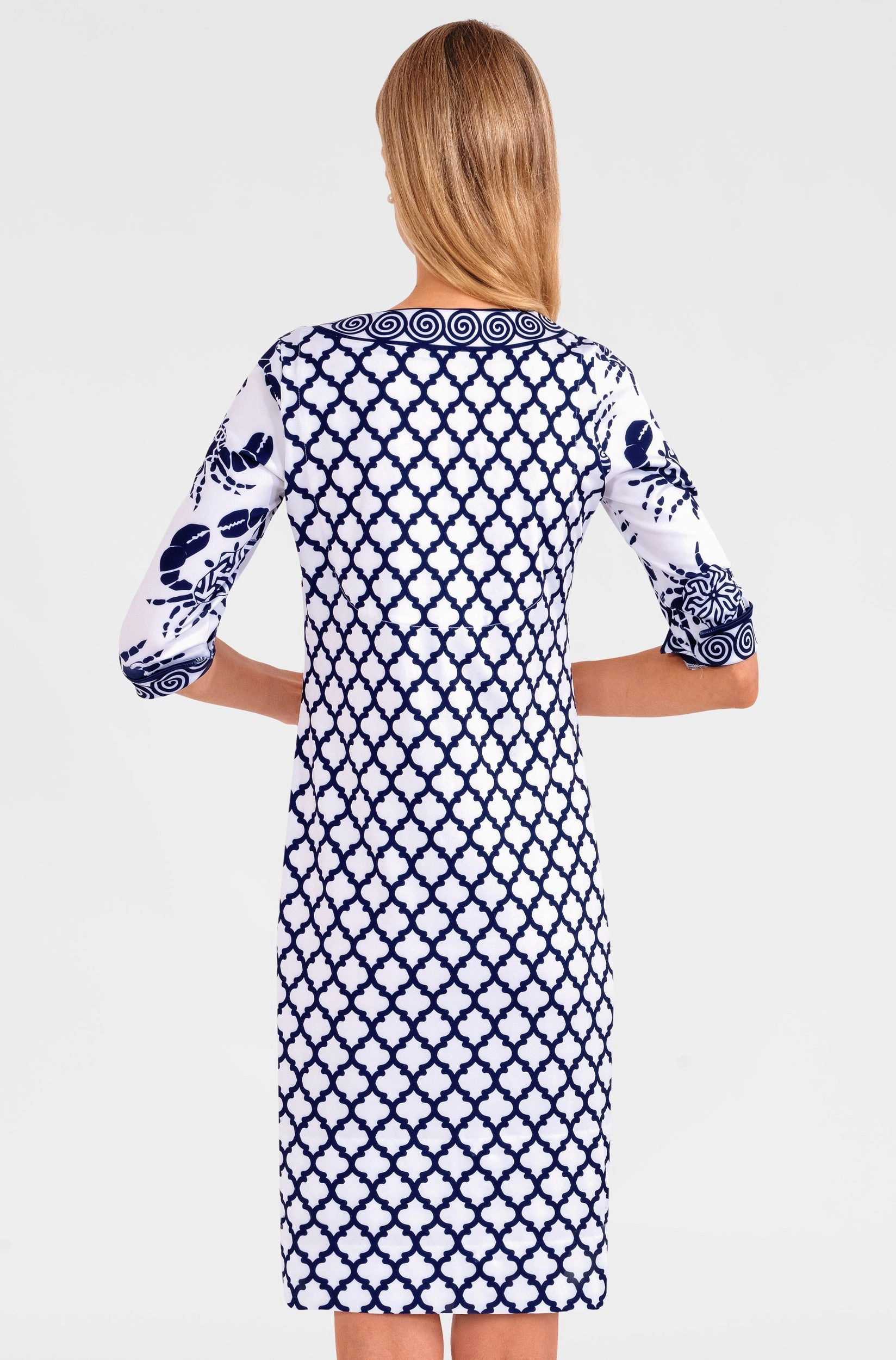 Gretchen Scott Crab Soup Dress - Navy