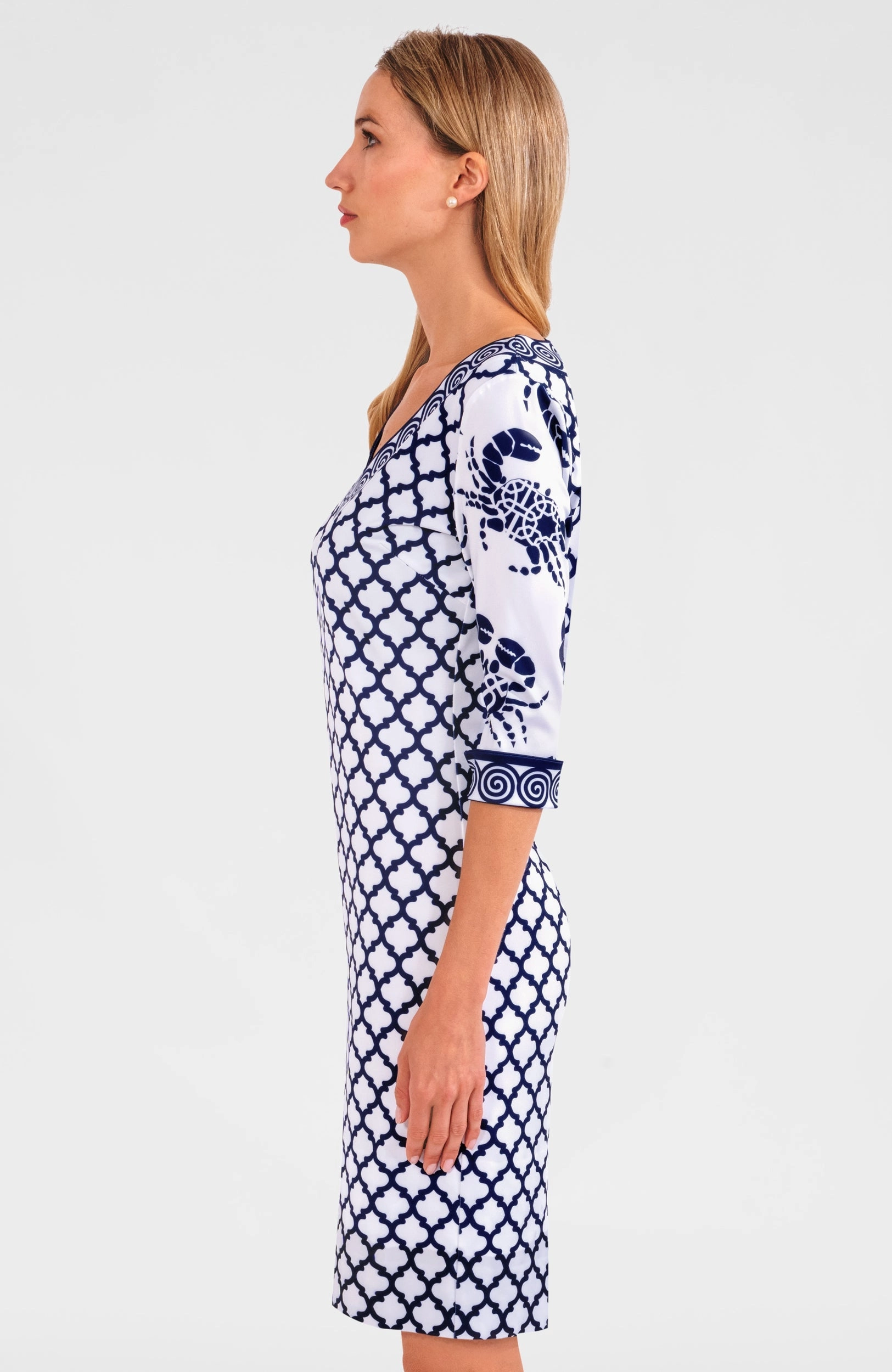 Gretchen Scott Crab Soup Dress - Navy