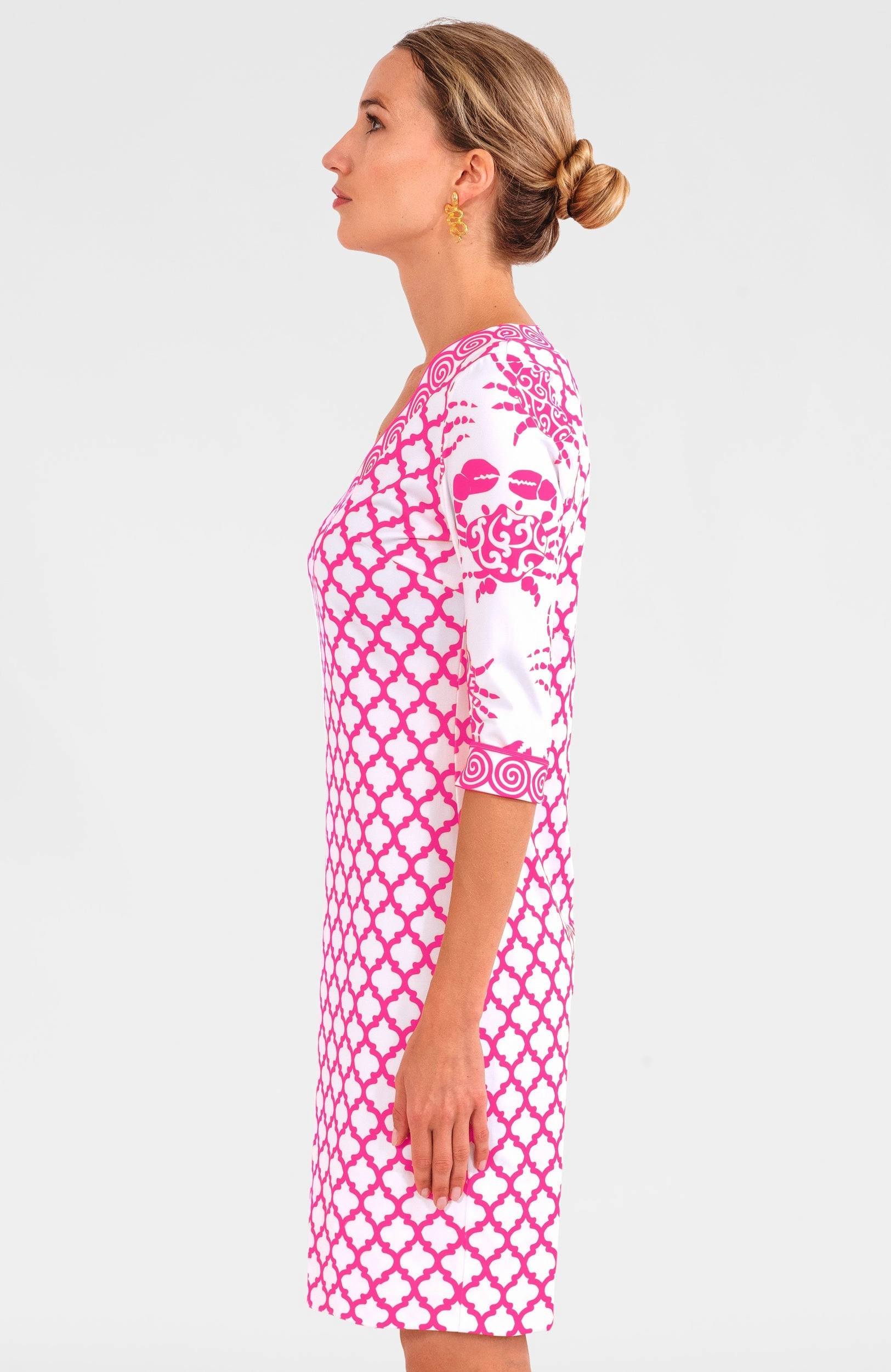 Gretchen Scott Crab Soup Dress - Pink