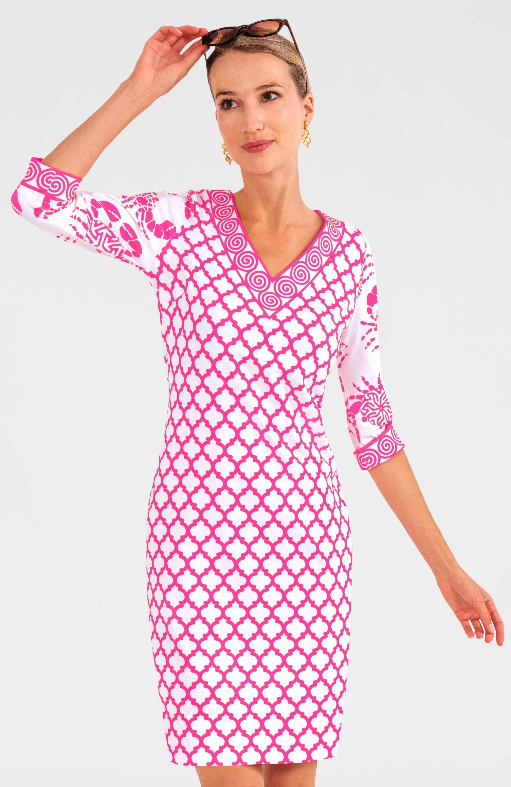 Gretchen Scott Crab Soup Dress - Pink summer dresses best deals