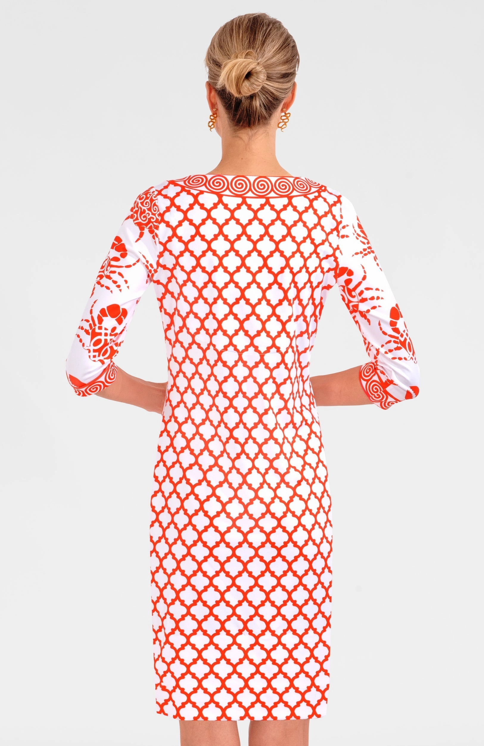 Gretchen Scott Crab Soup Dress - Tomato