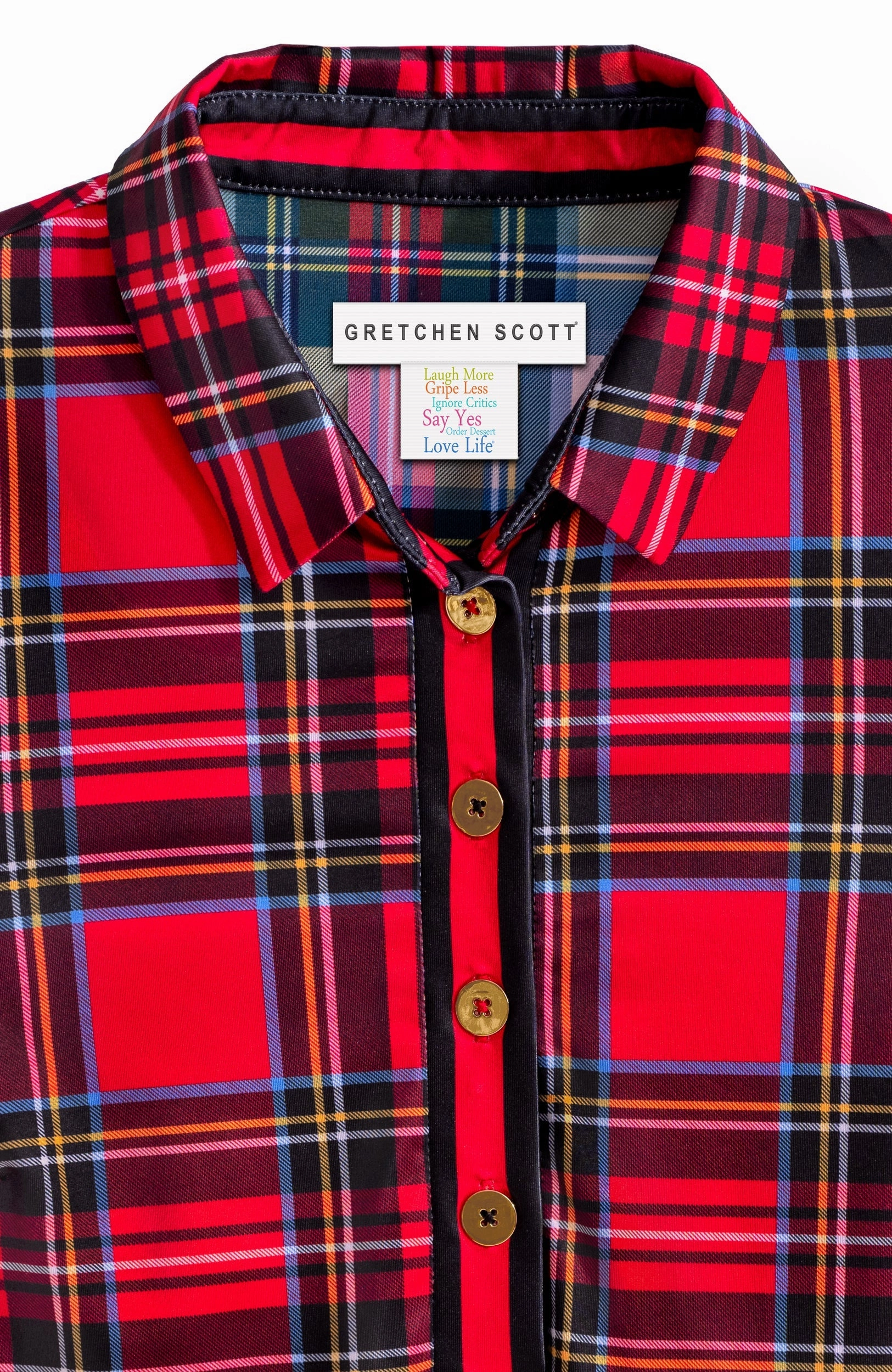 Gretchen Scott Everywhere Dress - Duke of York - Red Multi