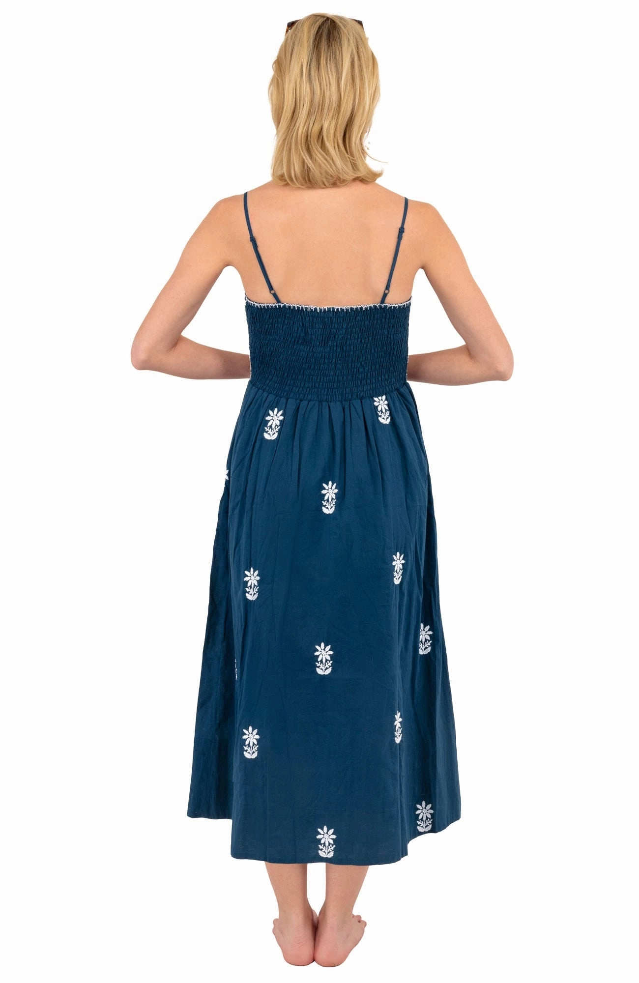 Gretchen Scott Fiesta Time Dress - Navy/White