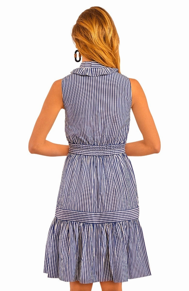 Gretchen Scott Hope Dress Wash & Wear - Navy