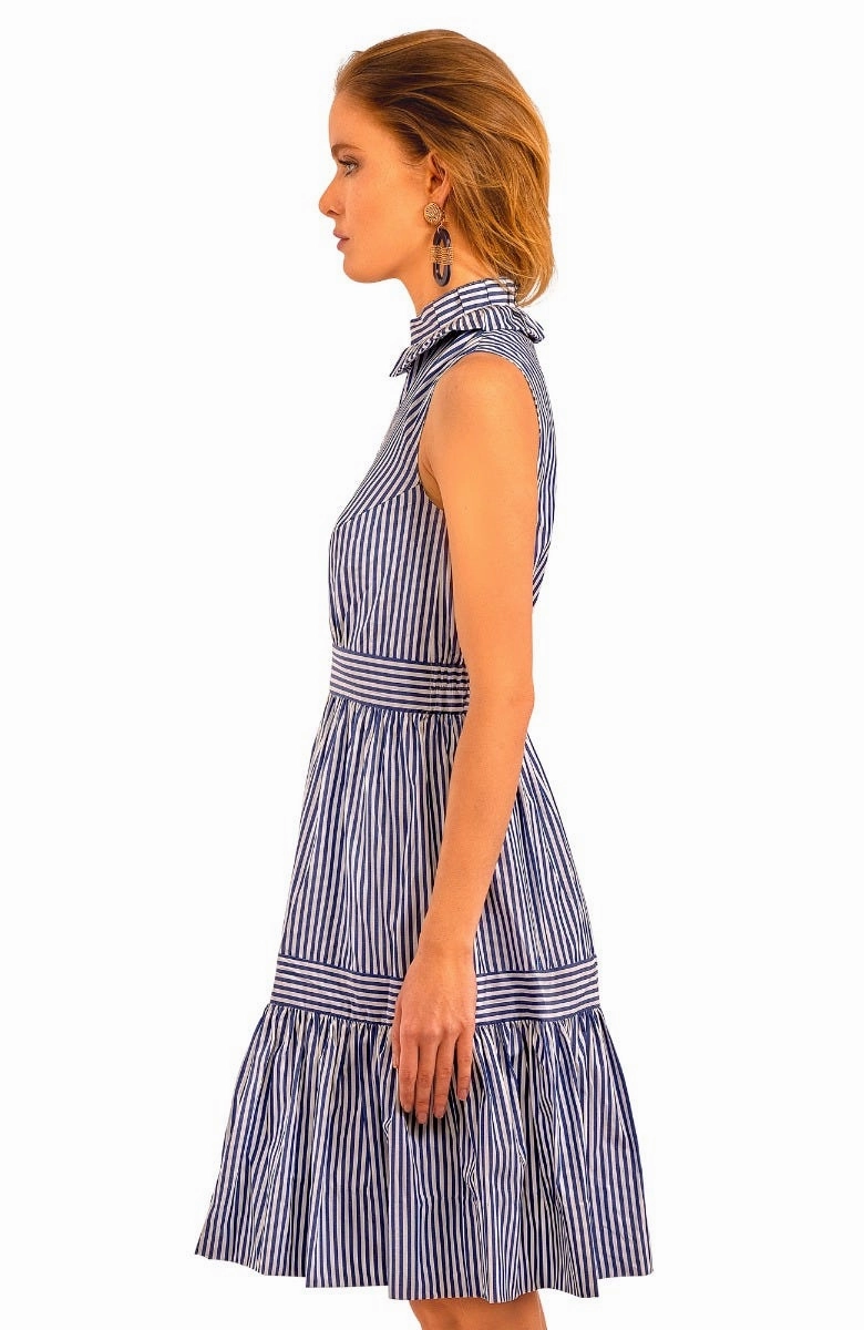 Gretchen Scott Hope Dress Wash & Wear - Navy
