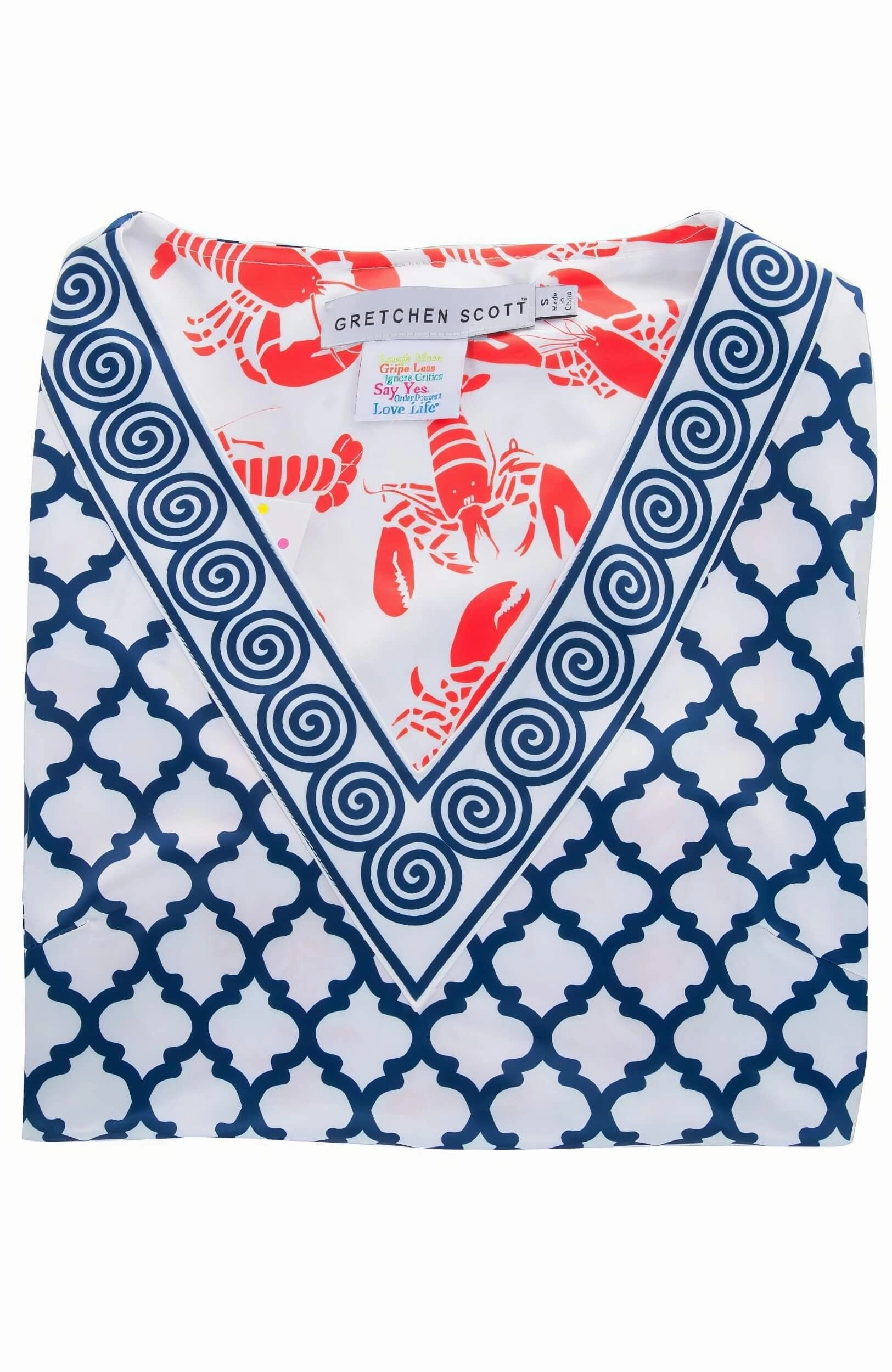 Gretchen Scott Lobster Soup Dress - Navy