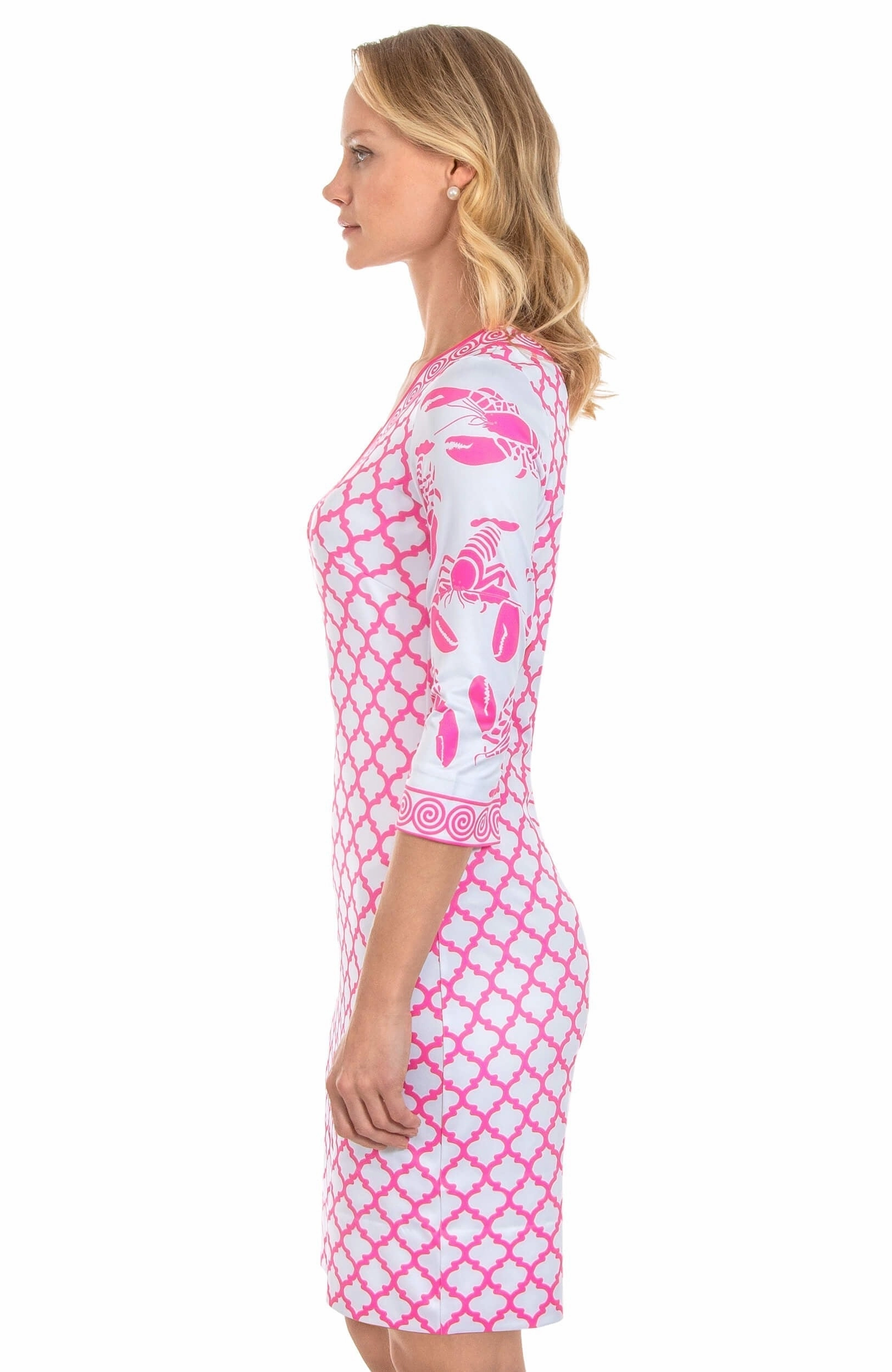Gretchen Scott Lobster Soup Dress - Pink