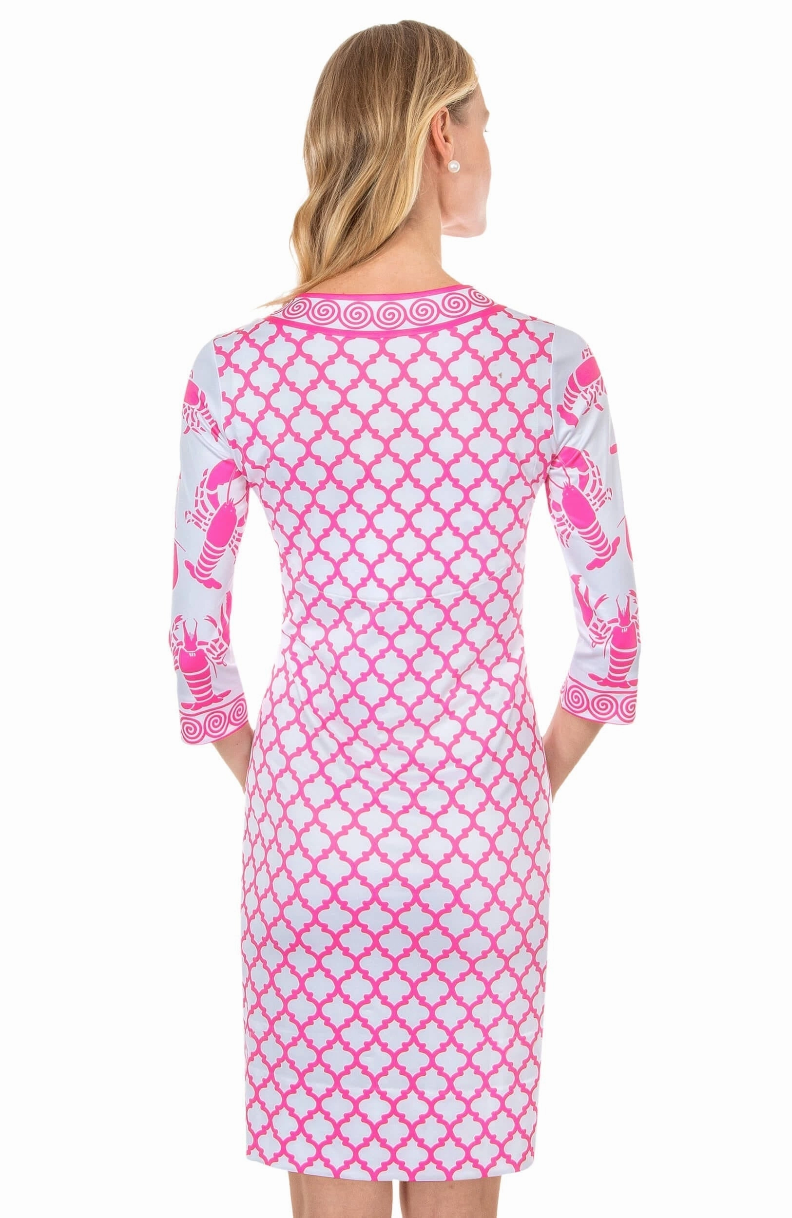 Gretchen Scott Lobster Soup Dress - Pink