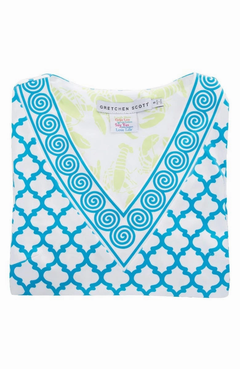 Gretchen Scott Lobster Soup Dress - Turquoise