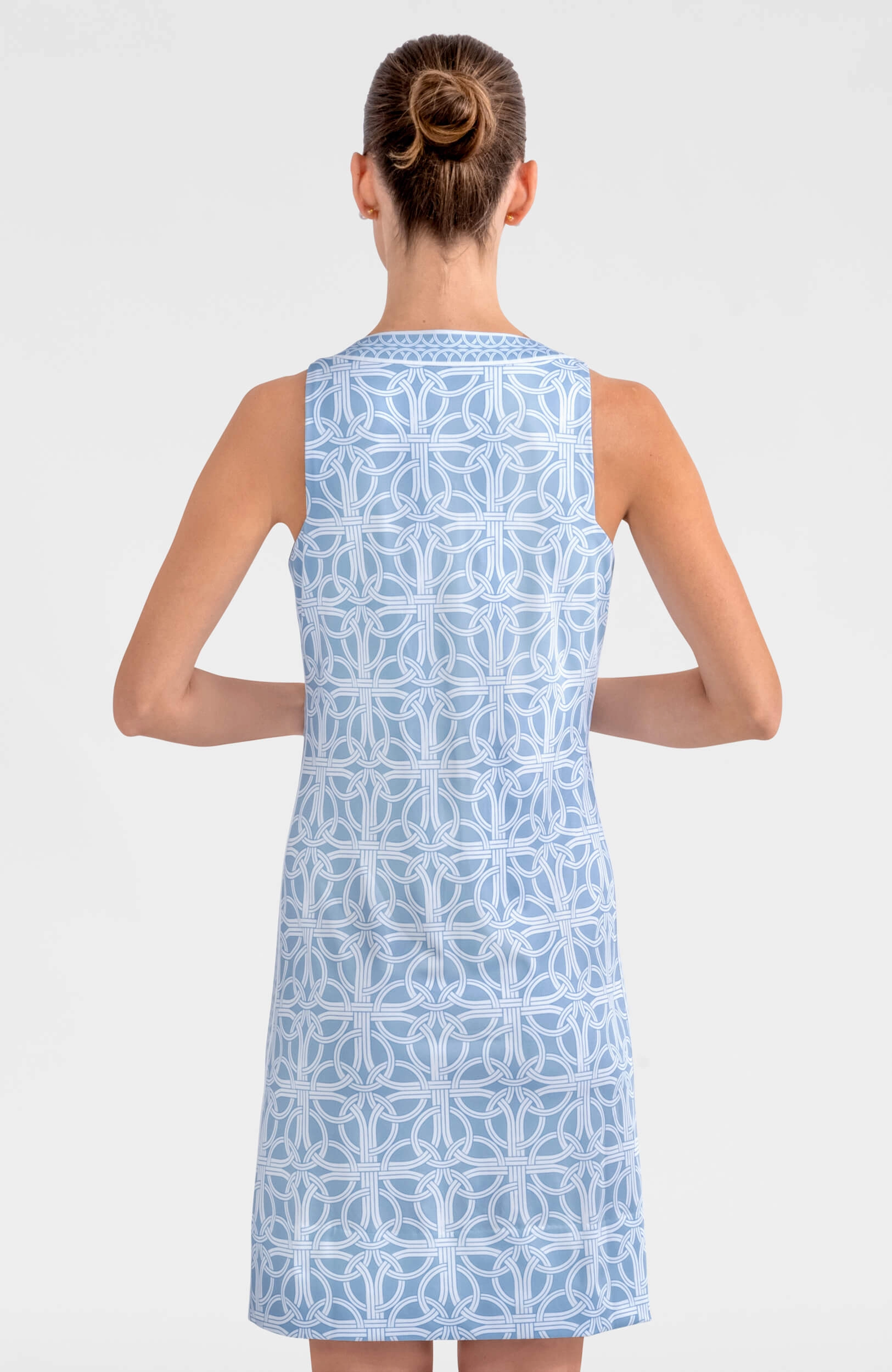 Gretchen Scott Plain Jane Dress - Ring Toss - Periwinkle