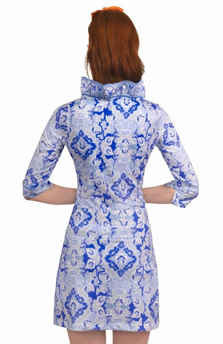 Gretchen Scott Skippy Skort - Watteau - Blues