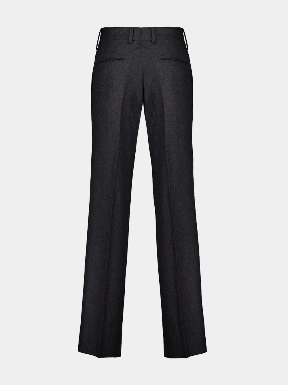 Grey Cashmere Trousers