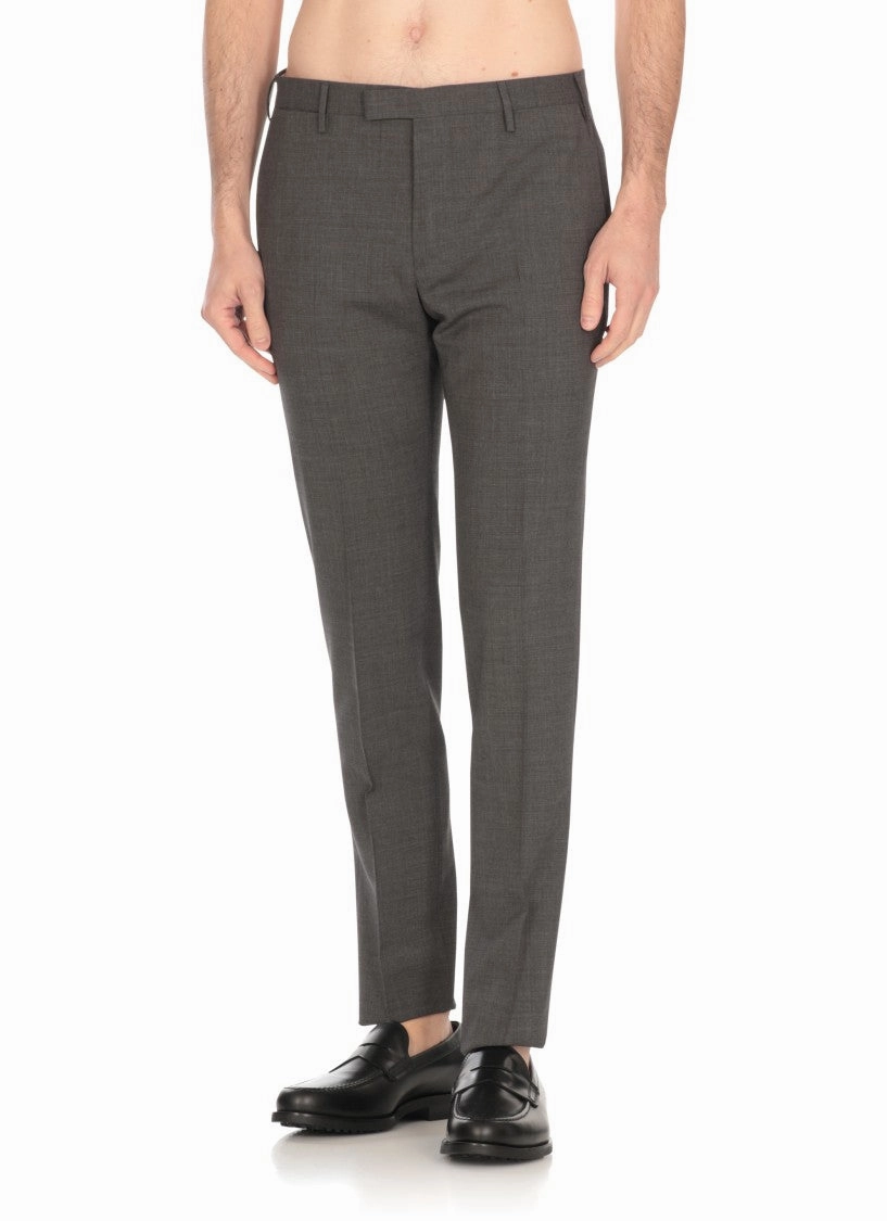Grey Wool Trousers