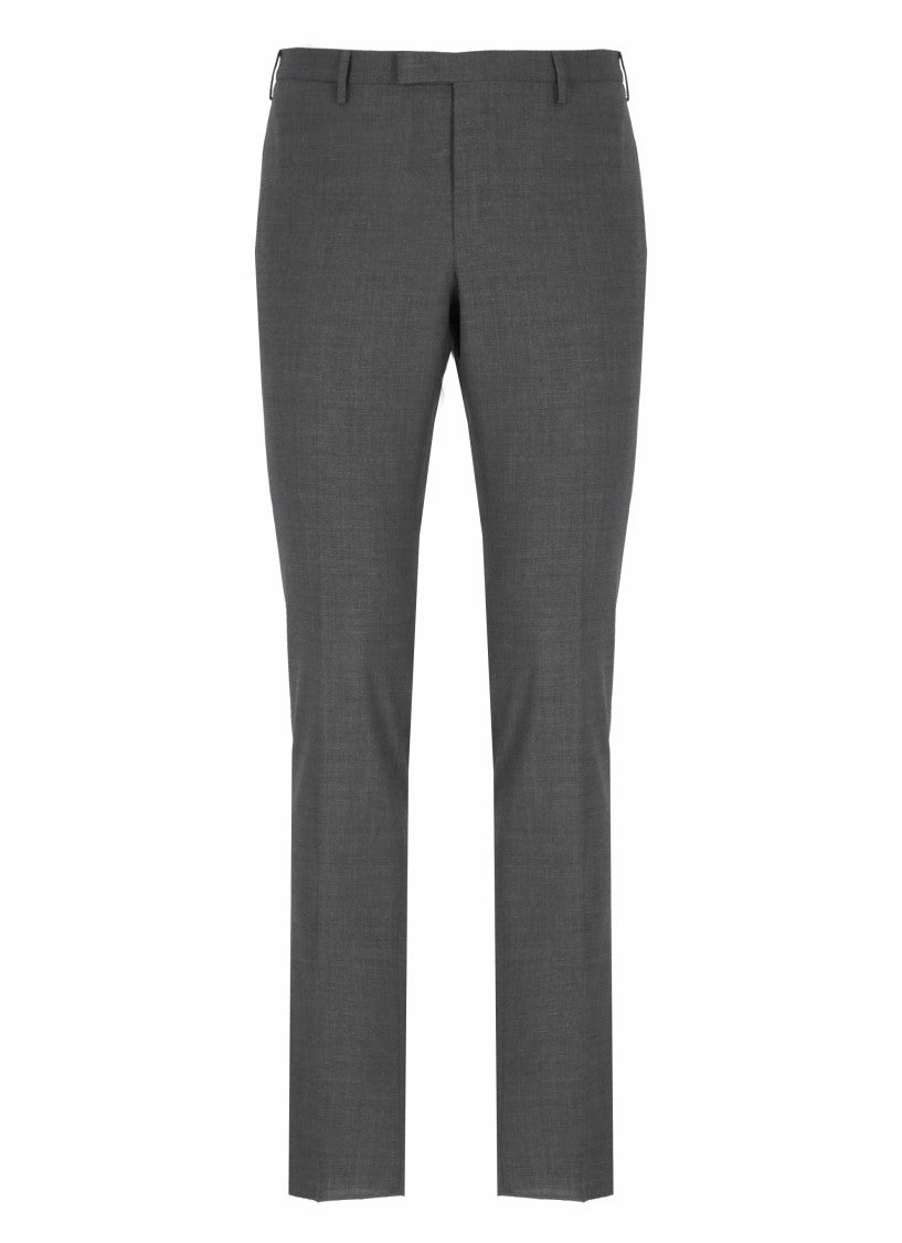 Grey Wool Trousers