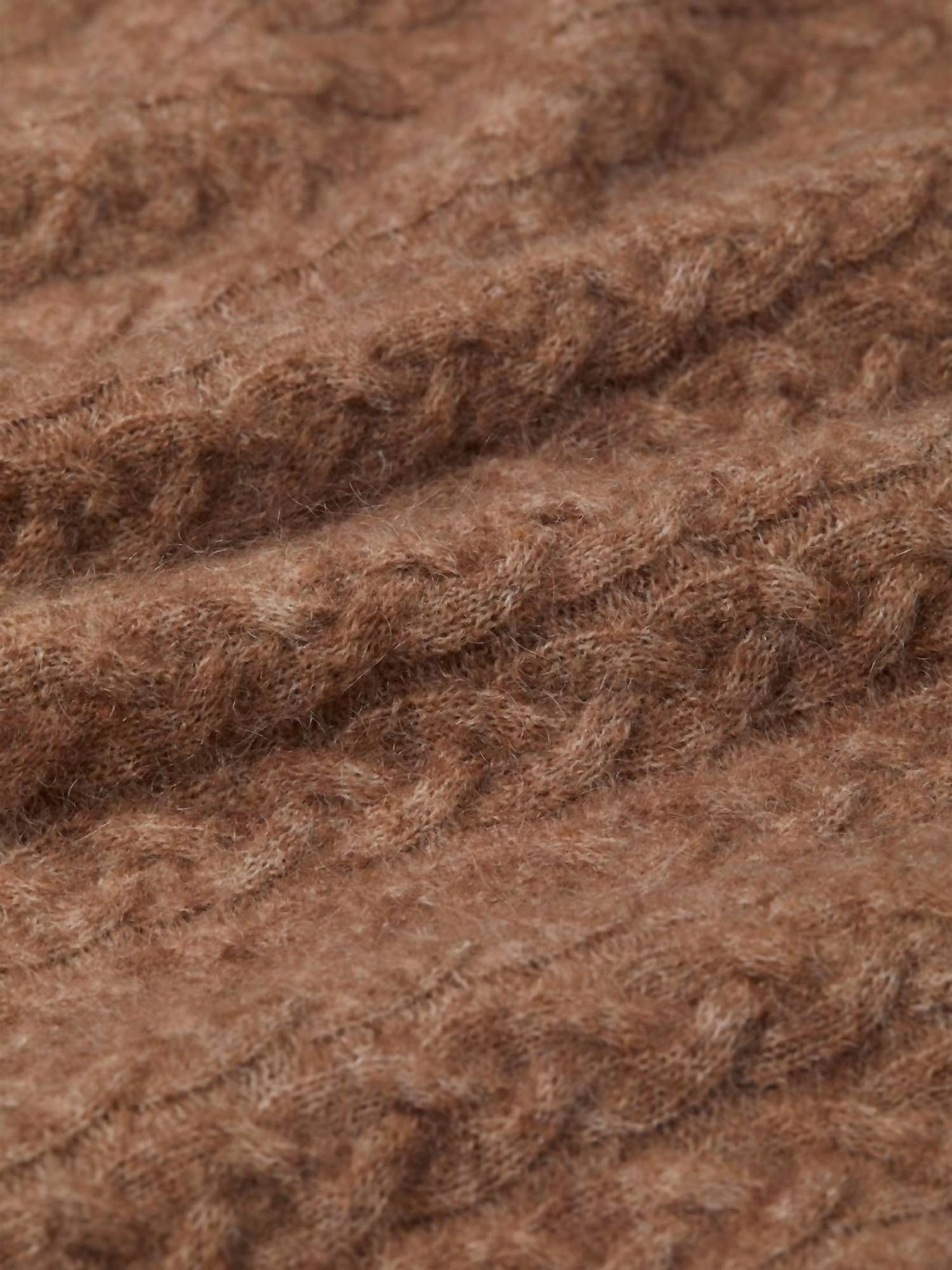 Grove Crew Pullover York Knit In Natural