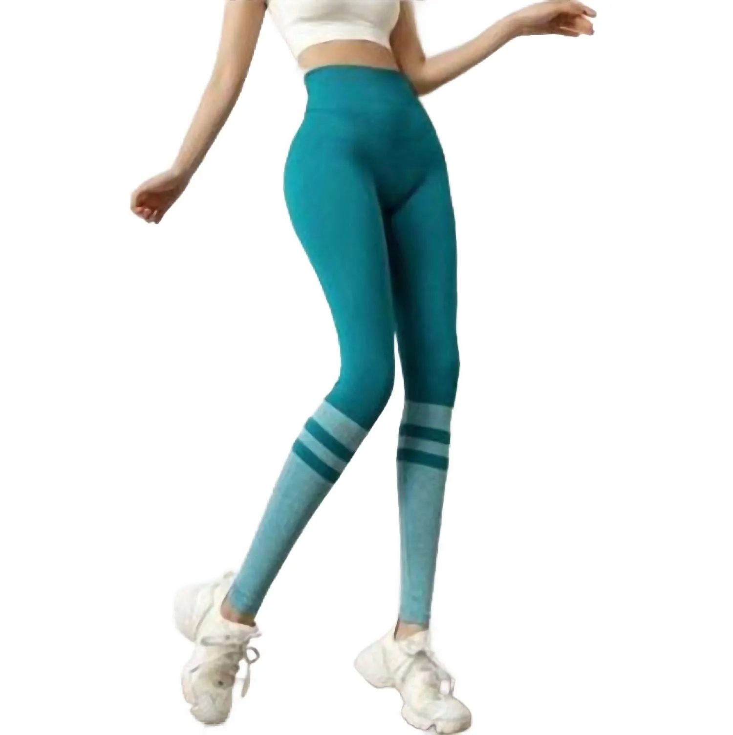 Gym Babes Leggings In Green