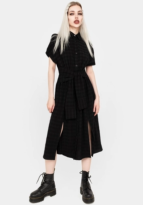 Hattie Shirt Sleeve Tie Waist Shirt Dress Dresses Womens - beach dresses cheap