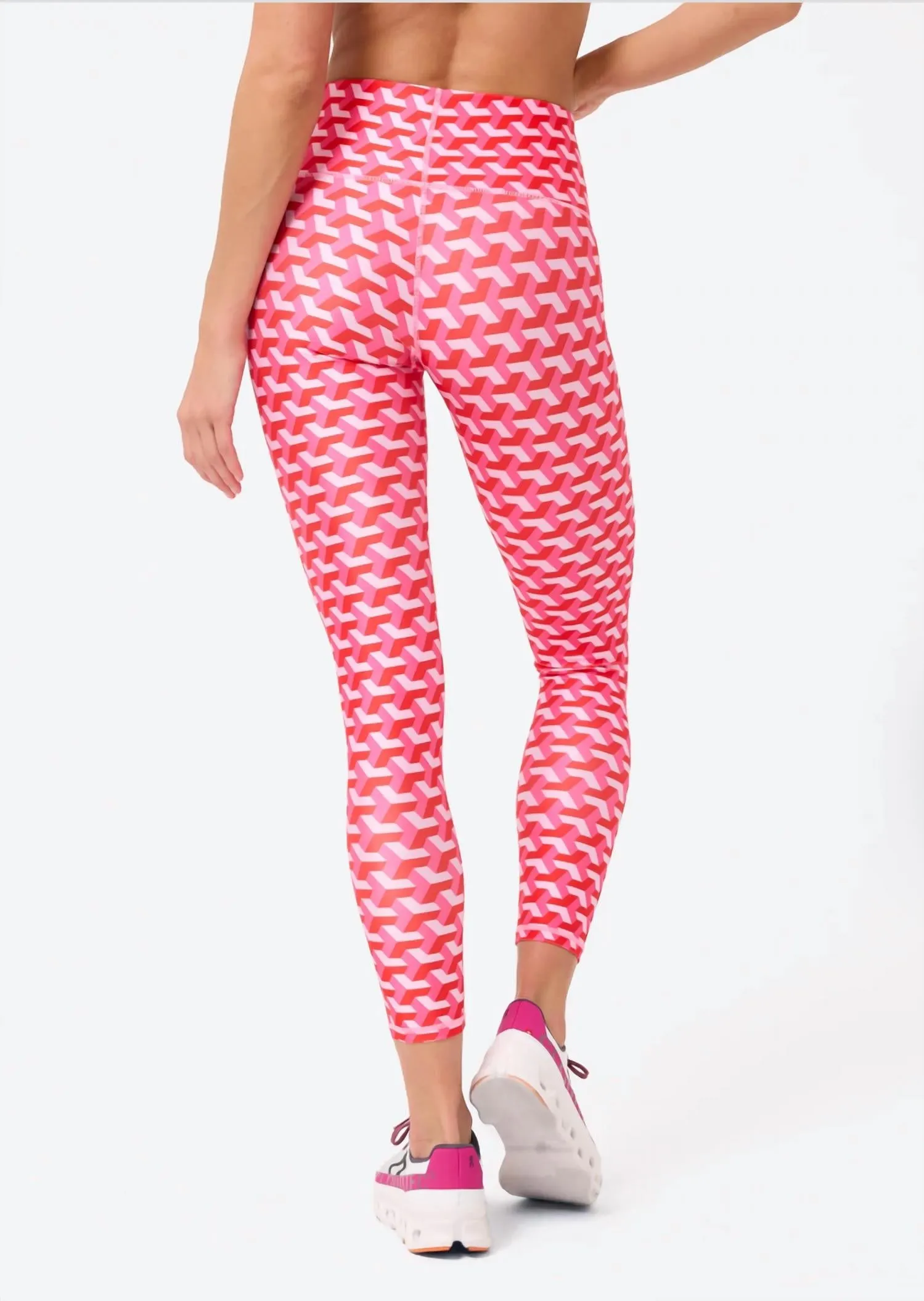 Hi-Shine Leggings In Strawberry