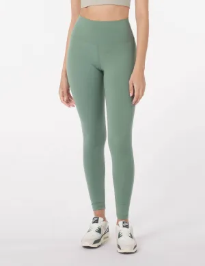High Waist Pure Leggings In Sage Activewear Womens - fitness leggings online