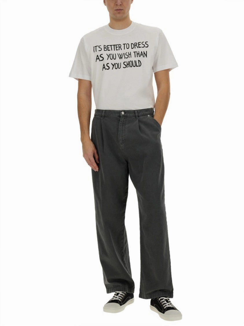 High-Waisted Wide-Leg Jeans