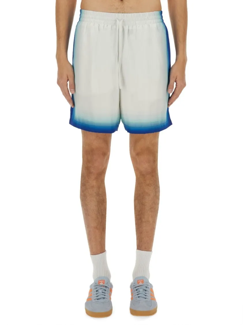 Home Way Skate" Silk Shorts