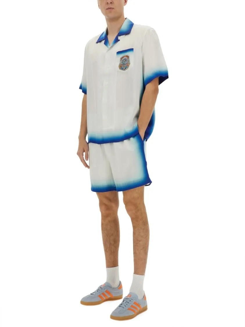 Home Way Skate" Silk Shorts