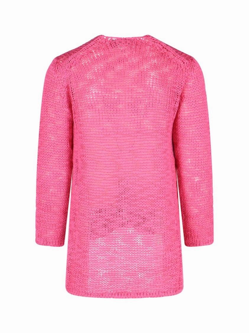 Homme Plus Sheer Knit Top ?C Pink