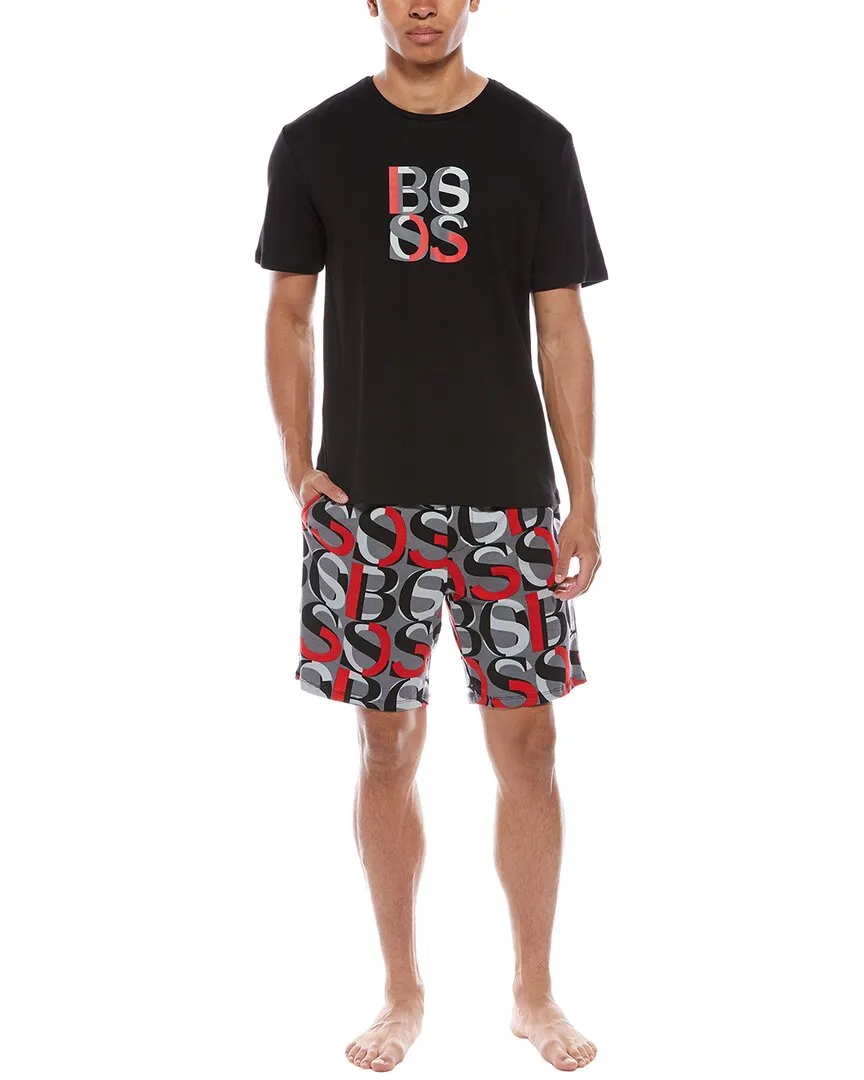 Hugo Boss 2pc Relax Shirt & Short Set