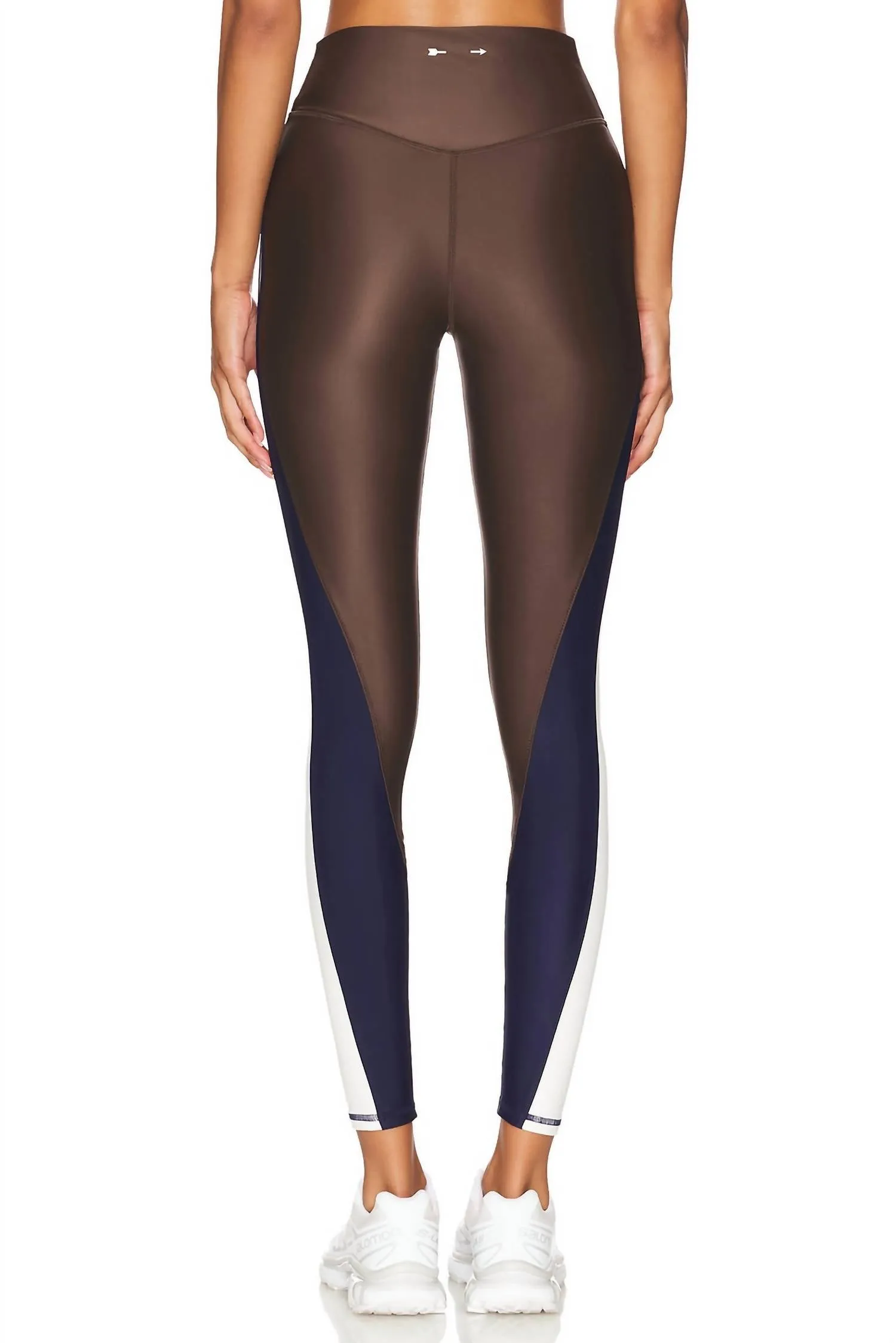 Icon 28In High Rise Pant In Chocolate