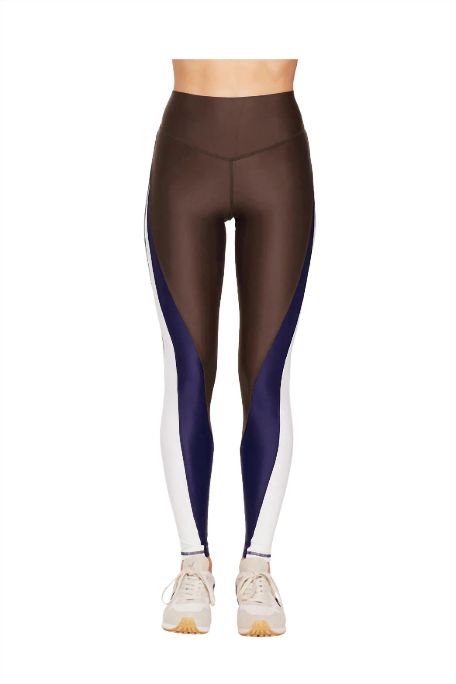 Icon 28In High Rise Pant In Chocolate