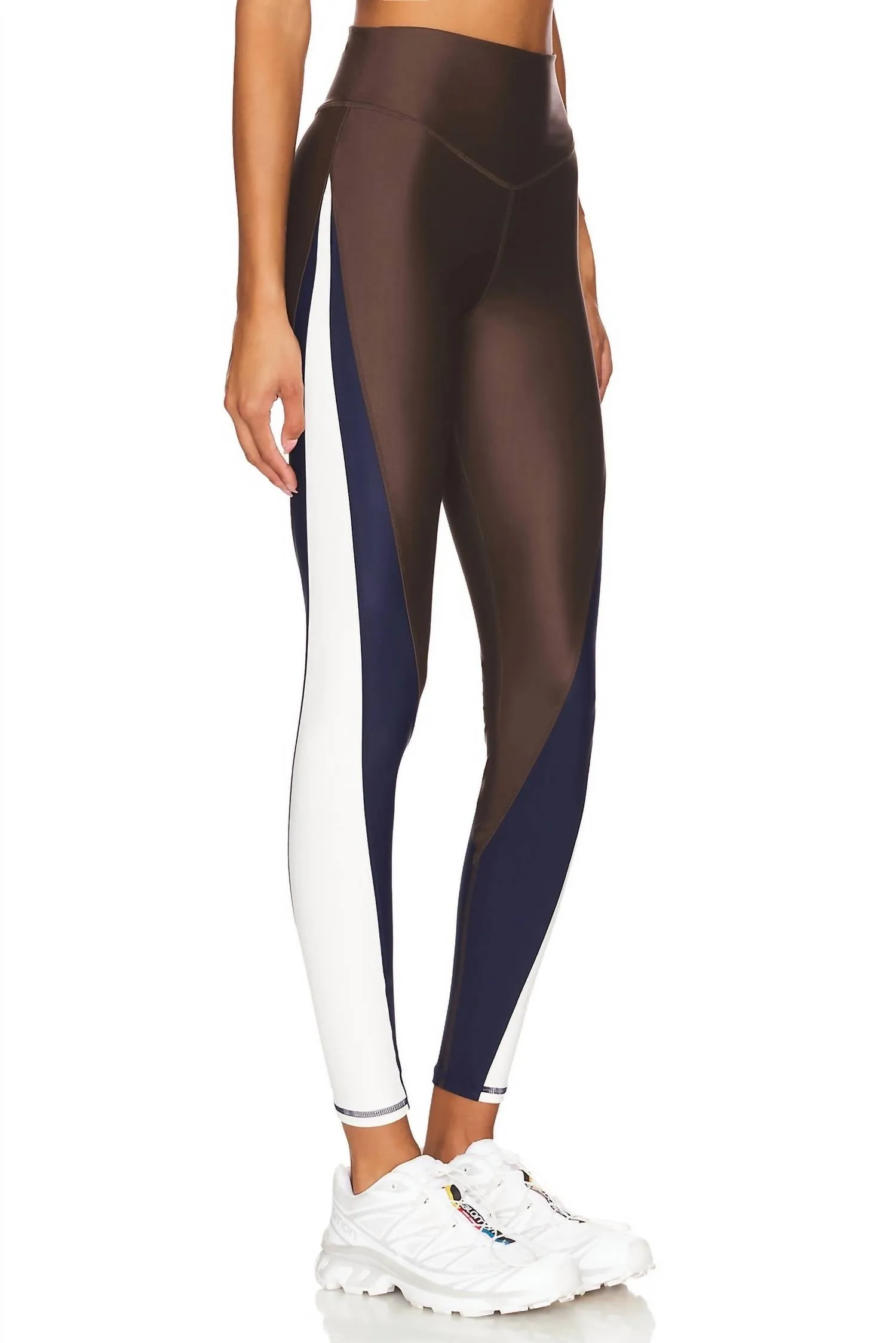 Icon 28In High Rise Pant In Chocolate