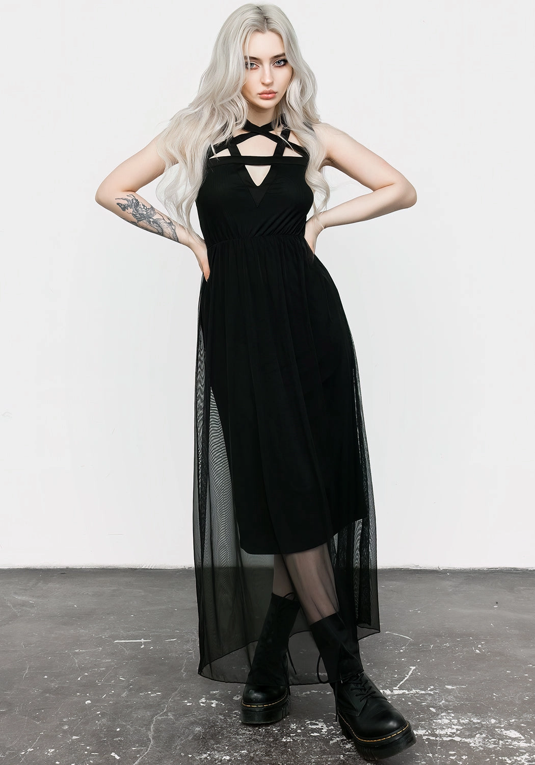 Incantation Mesh Maxi Dress Dresses Womens - beach dresses cheap