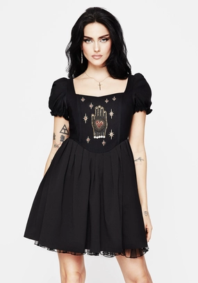 Ingrid Embroidered Applique Corset Mini Dress Dresses Womens - summer dresses discount