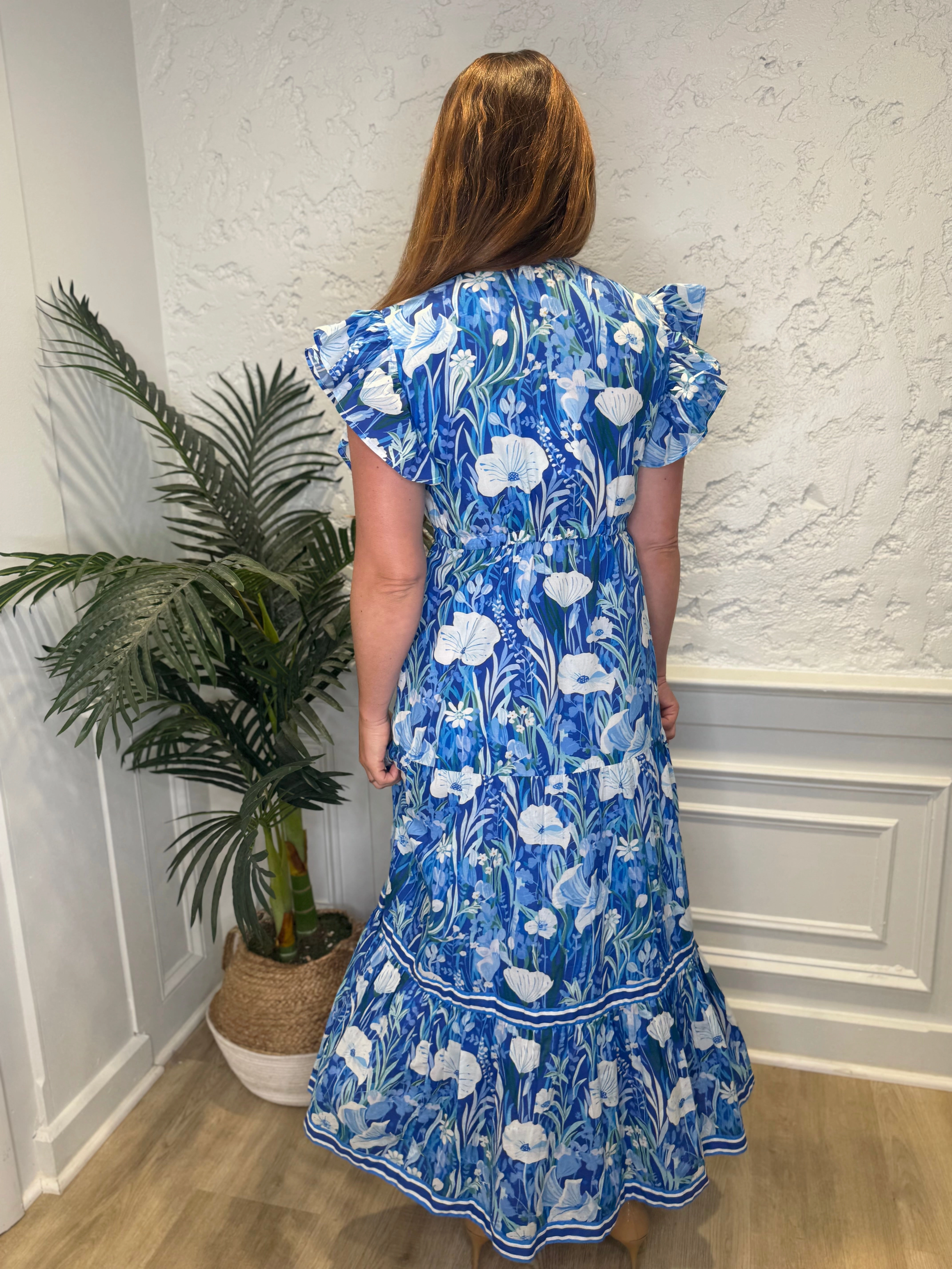 Isla Payal Amalfi Maxi - Blue Meadow