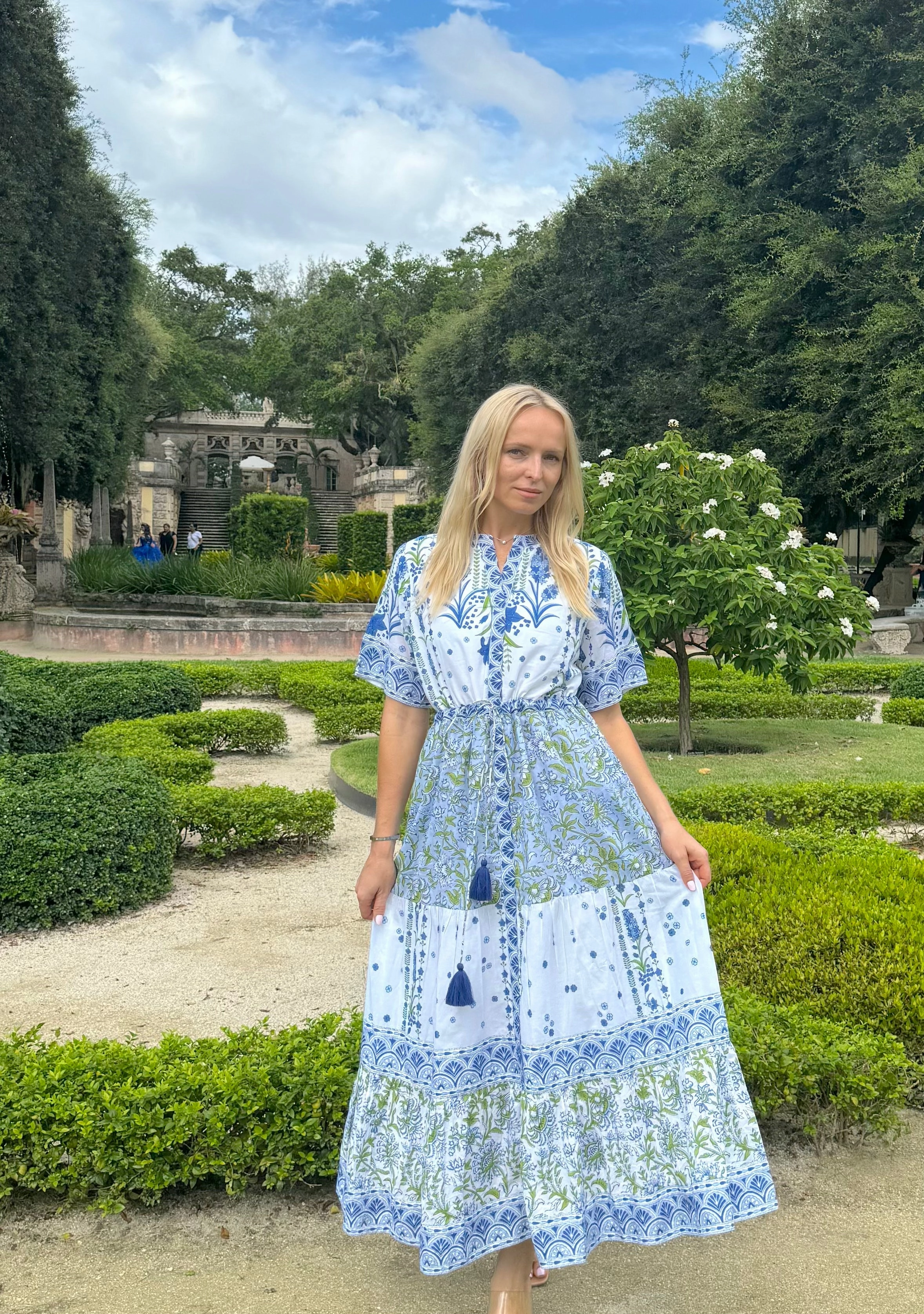 Isla Payal Covent Garden Maxi - Blue