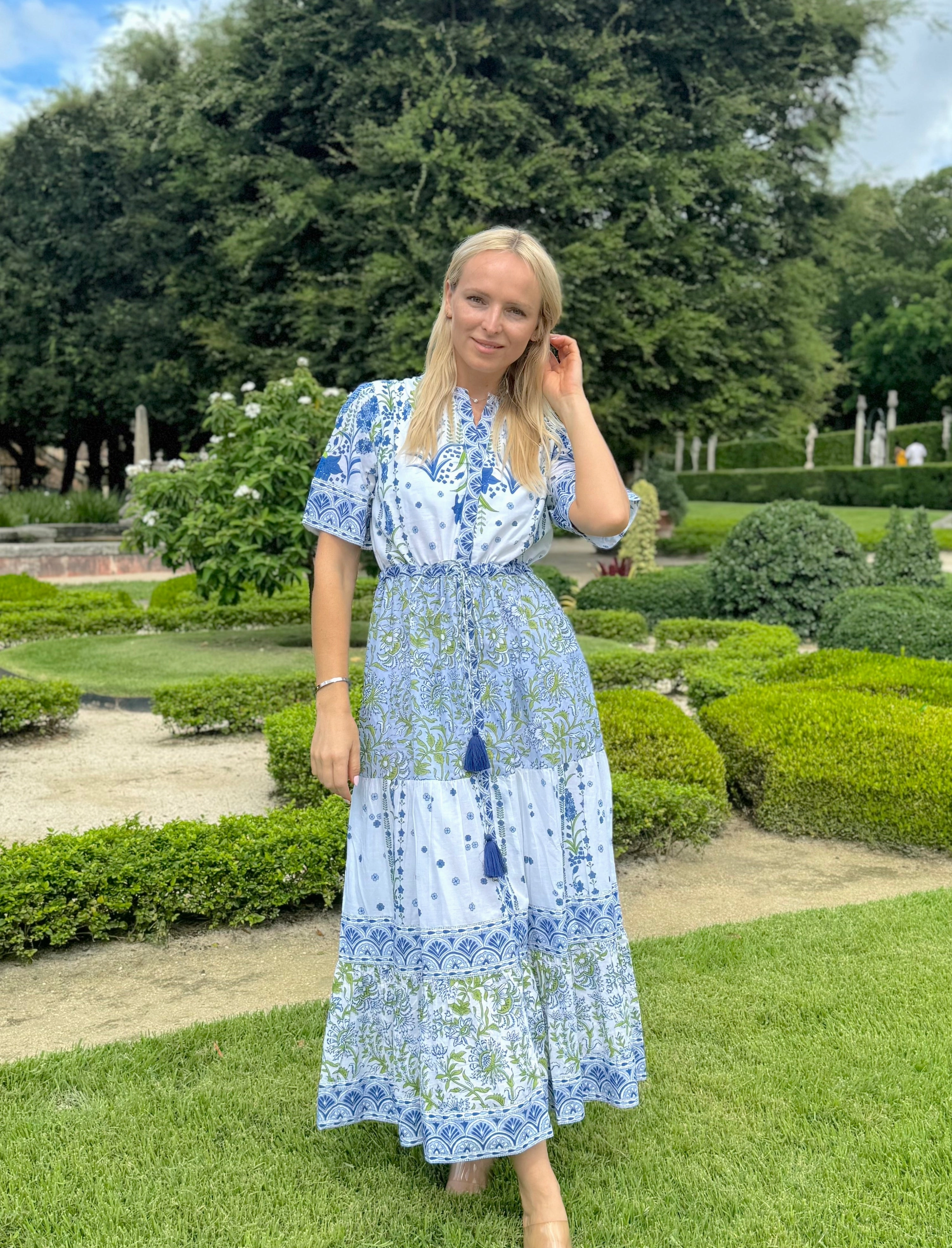 Isla Payal Covent Garden Maxi - Blue
