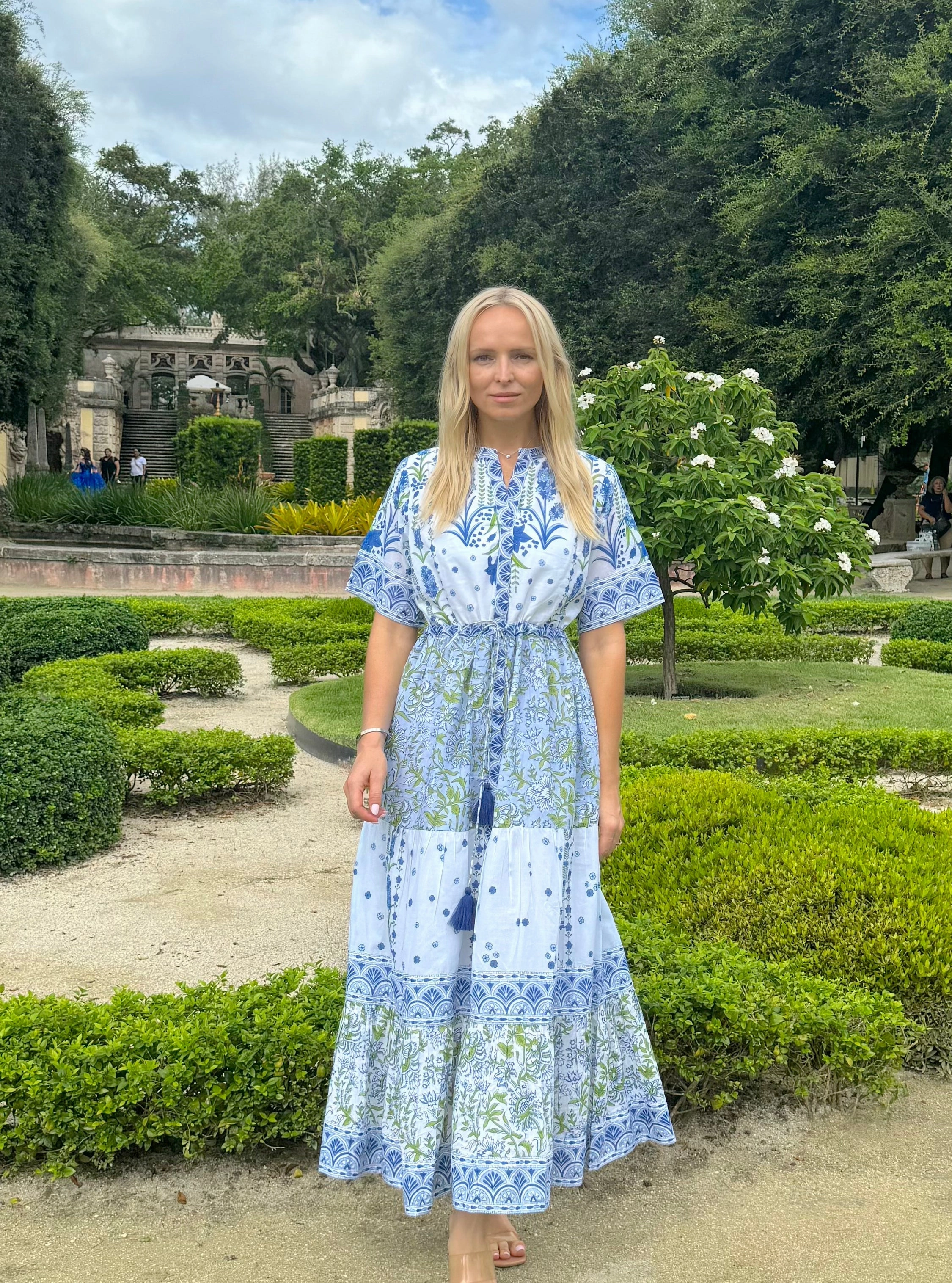 Isla Payal Covent Garden Maxi - Blue