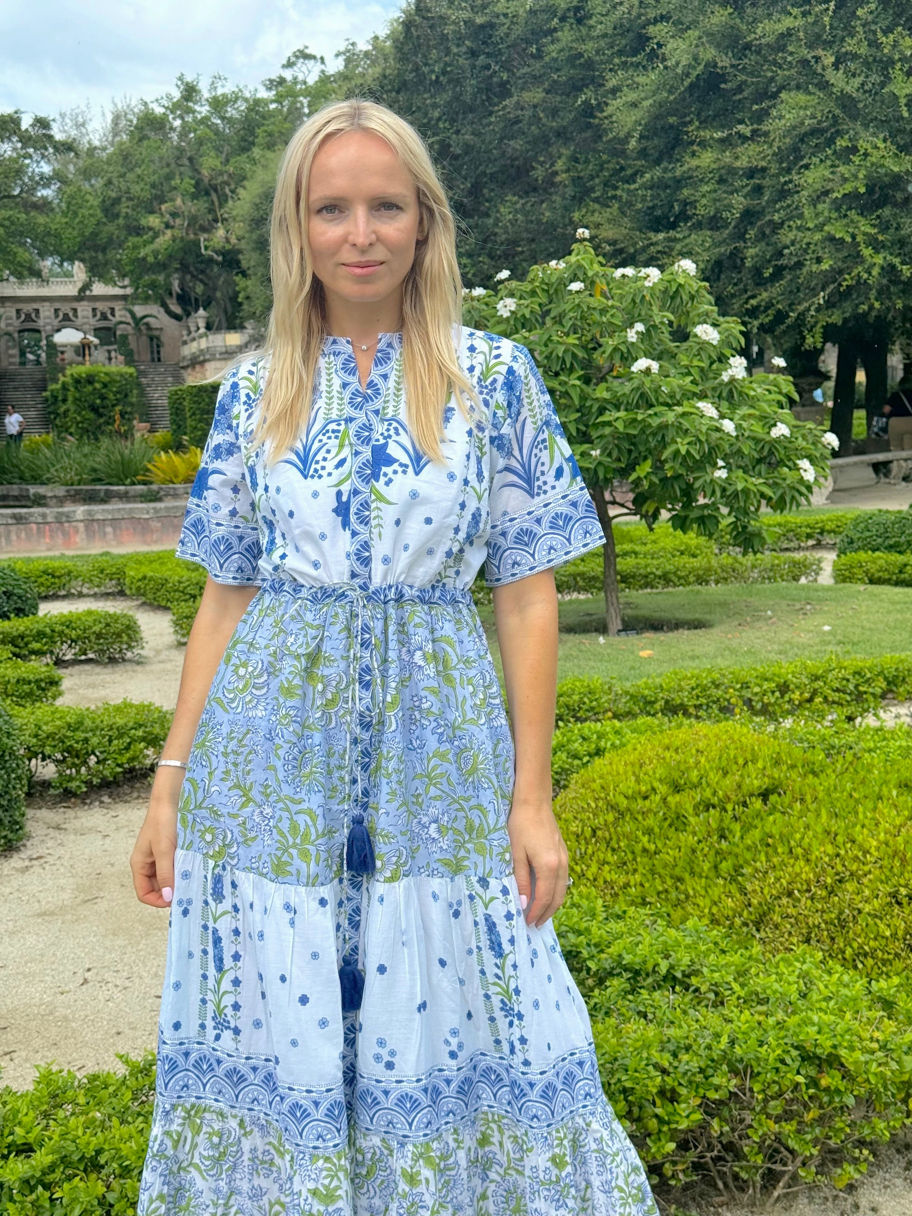 Isla Payal Covent Garden Maxi - Blue