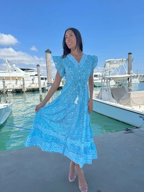 Islapayal Amalfi Maxi Dress - Hellenic Tiffany womens gowns outlet