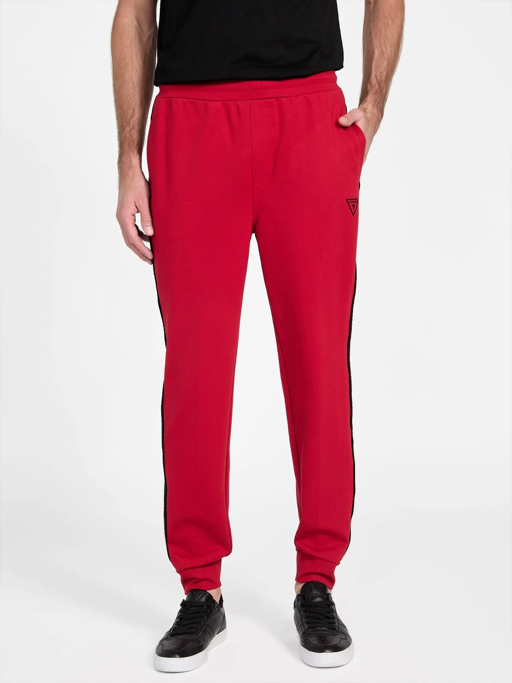 Ismael Logo-Tape Color-Block Joggers