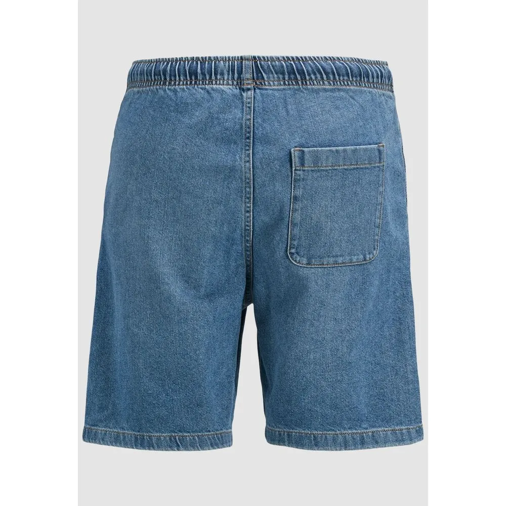 Jack Jones blue Cotton Men's Short