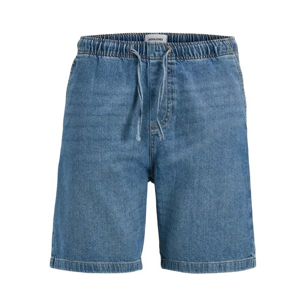 Jack Jones blue Cotton Men's Short